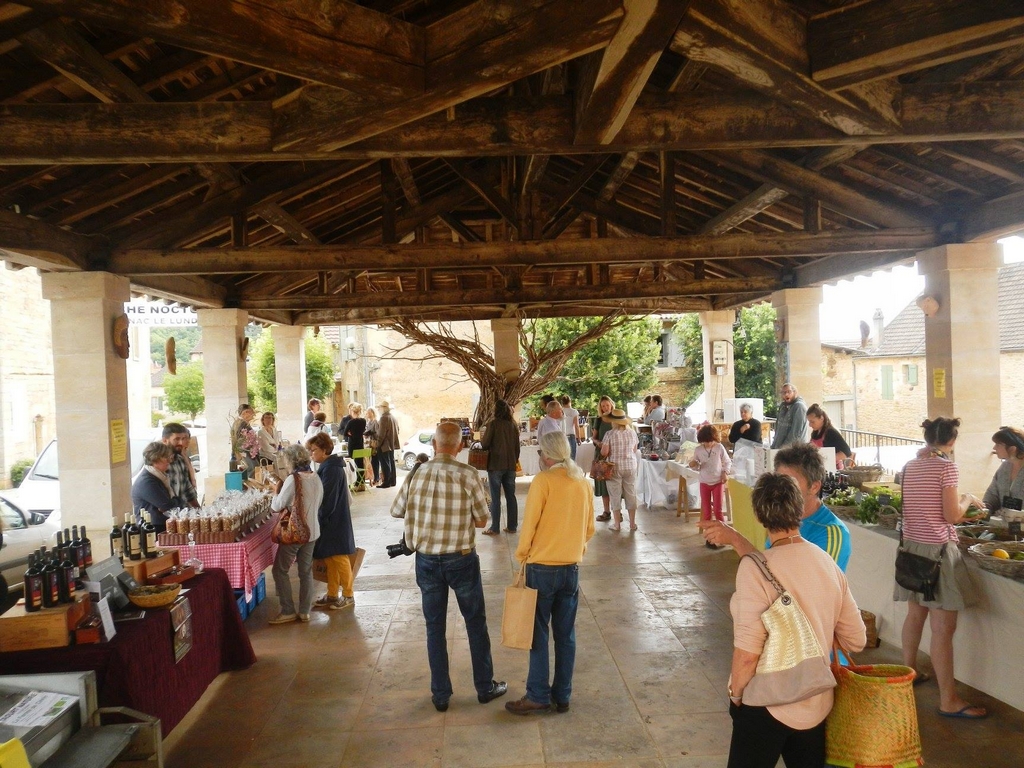 Marché Bio à Goujounac