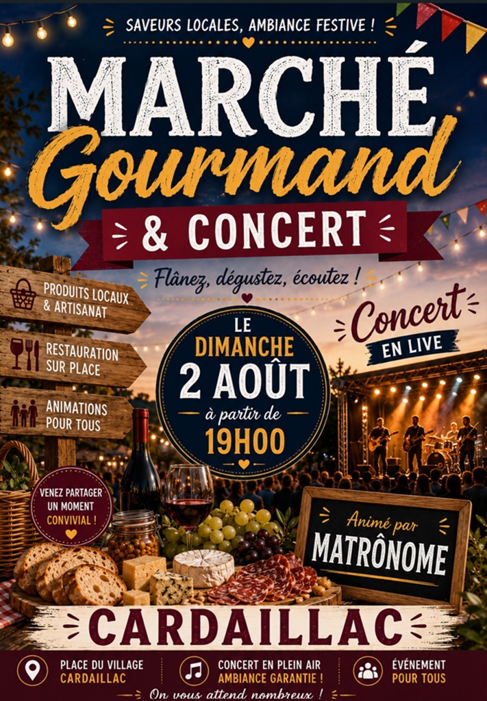 Marché Gourmand à  Cardaillac