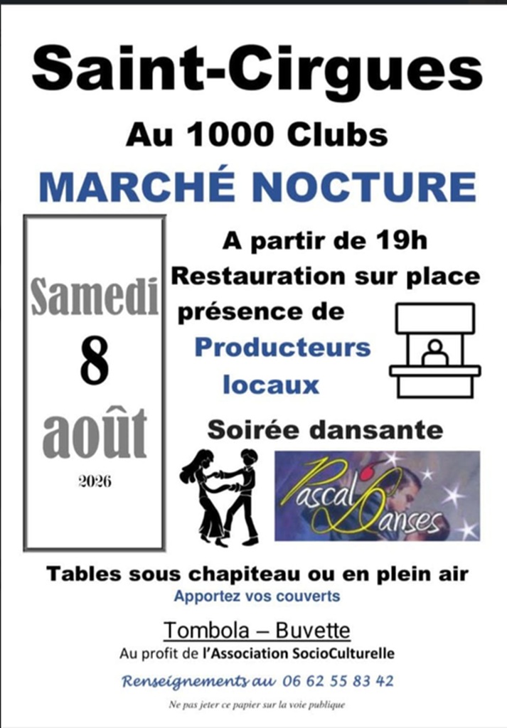 Marché nocturne