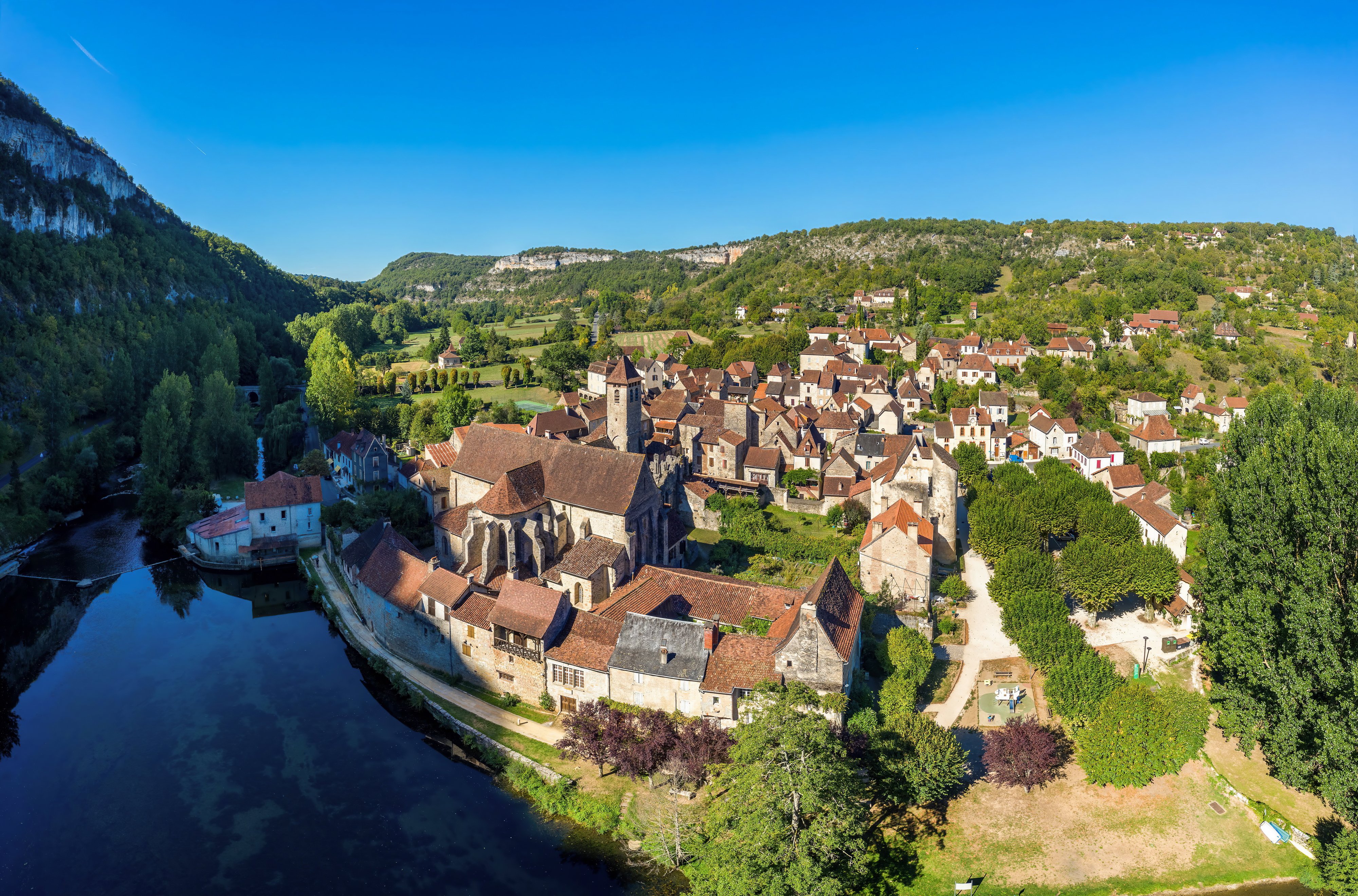 Baignade à Marcilhac-sur-Célé dans la rivière Célé, Marcilhac-sur-Célé - photo 3