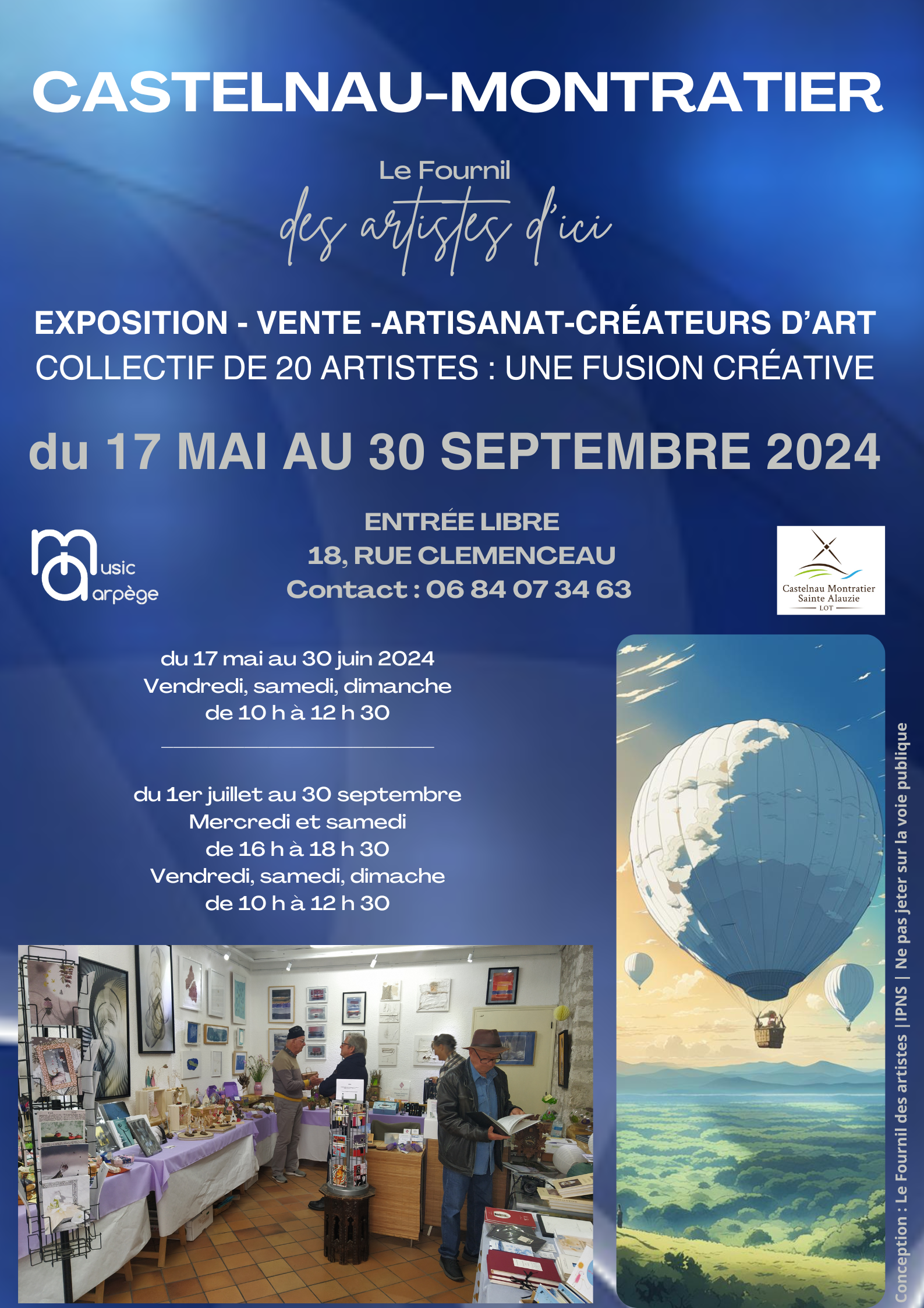 Exposition : Le Fournil des Artistes d'ici