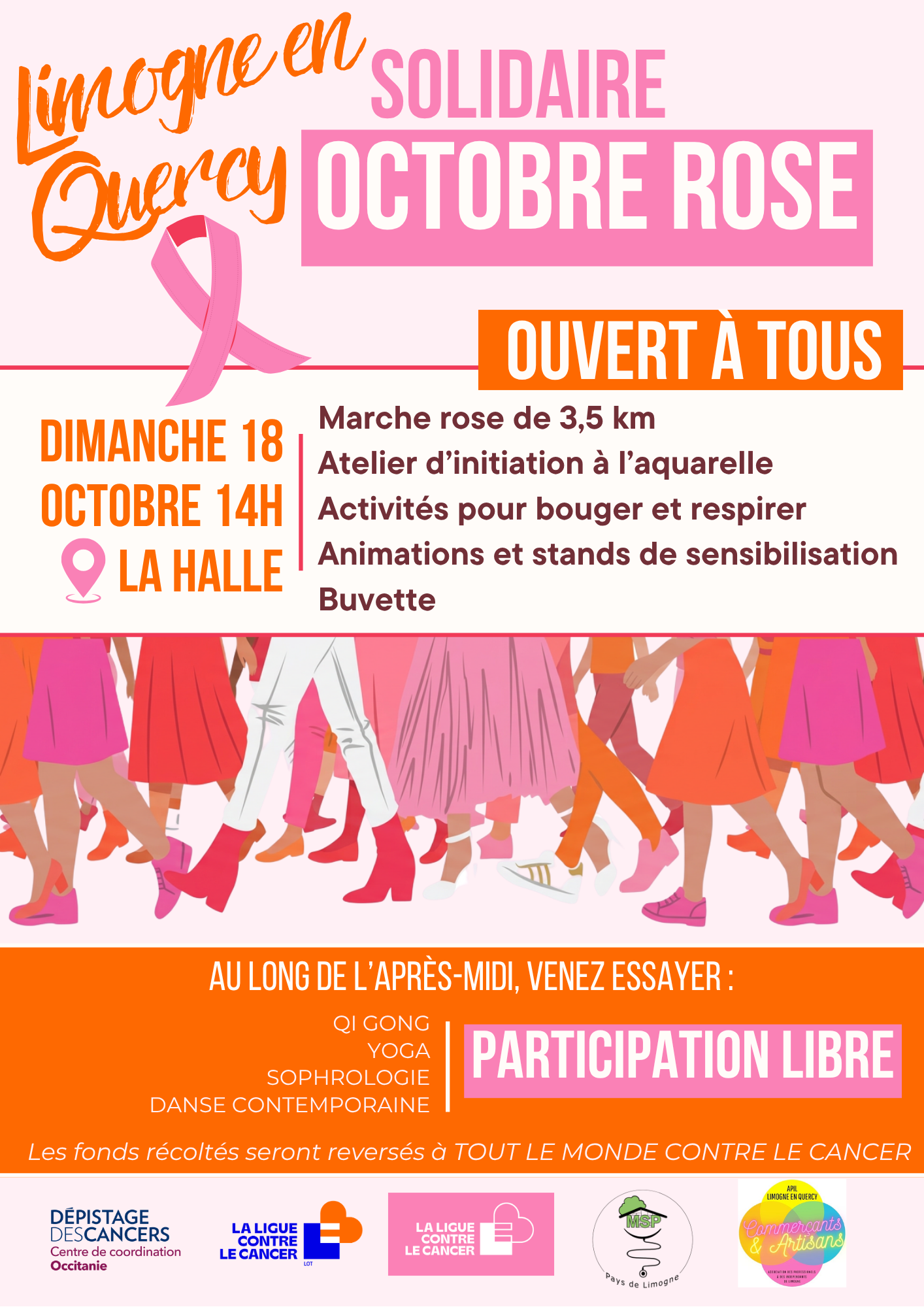 Octobre rose à Limogne