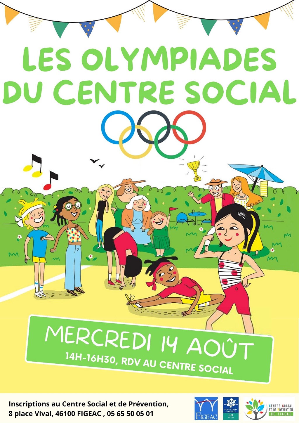 Les olympiades du centre social de Figeac