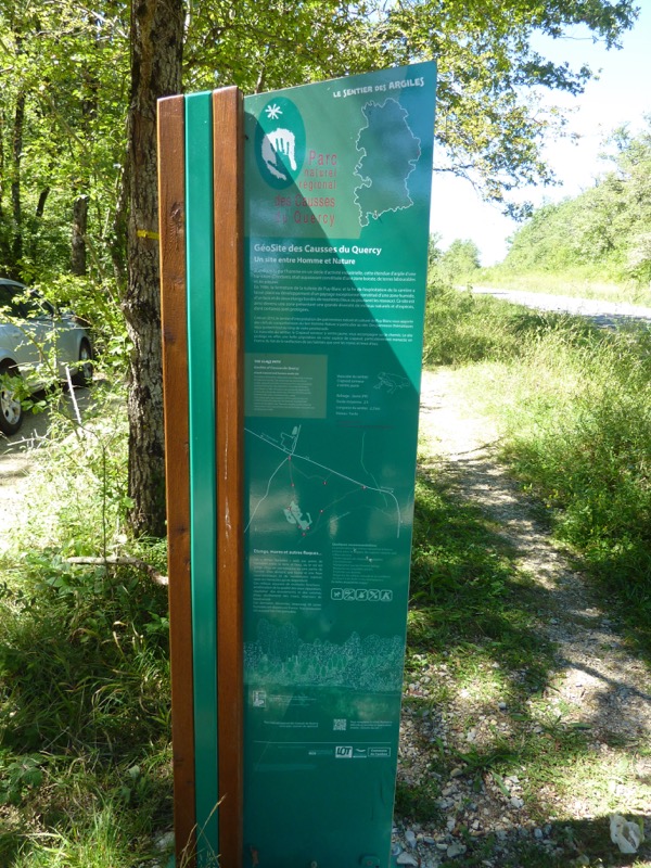 Sentier des argiles - Cambes