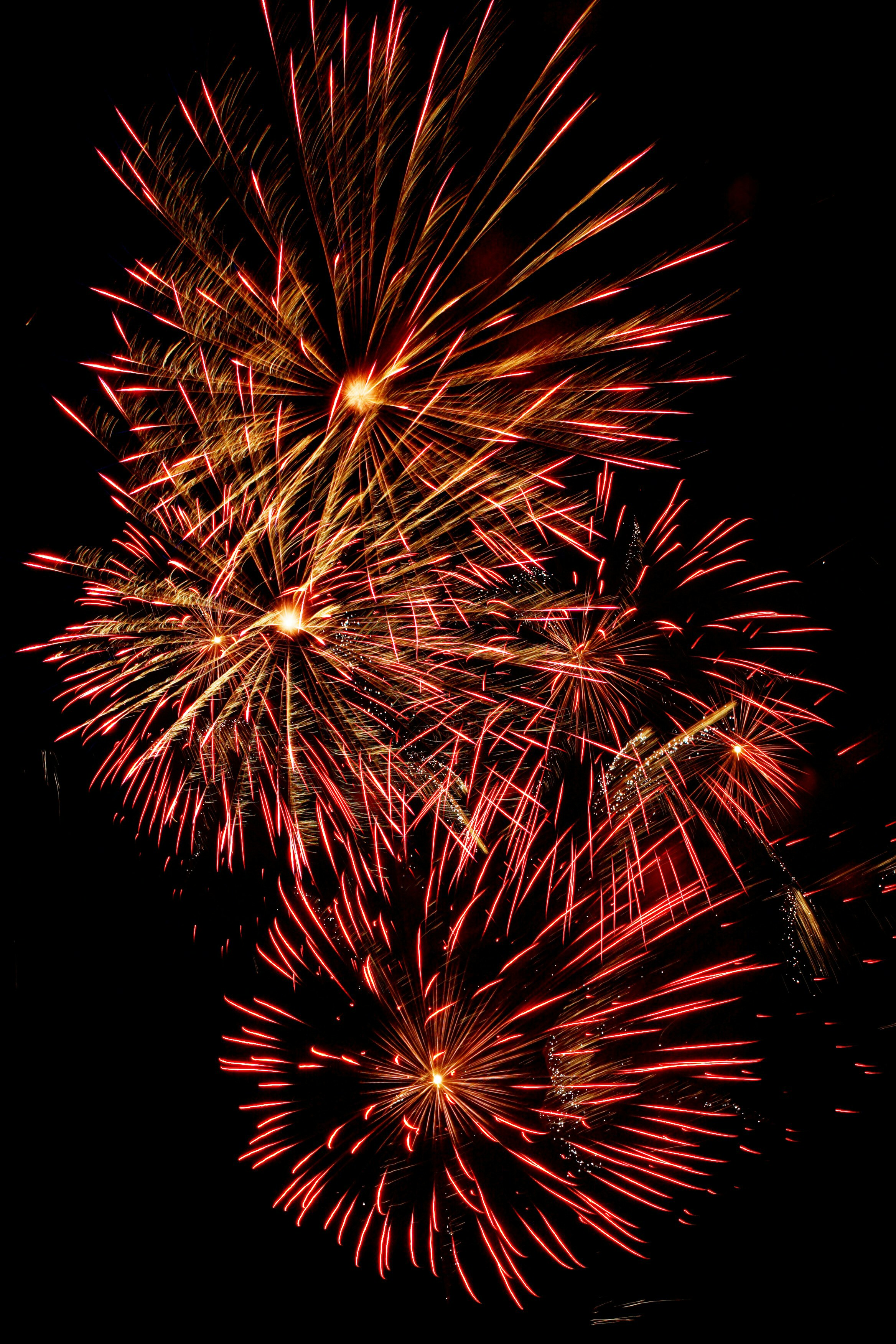 Feux d'artifice à Lanzac