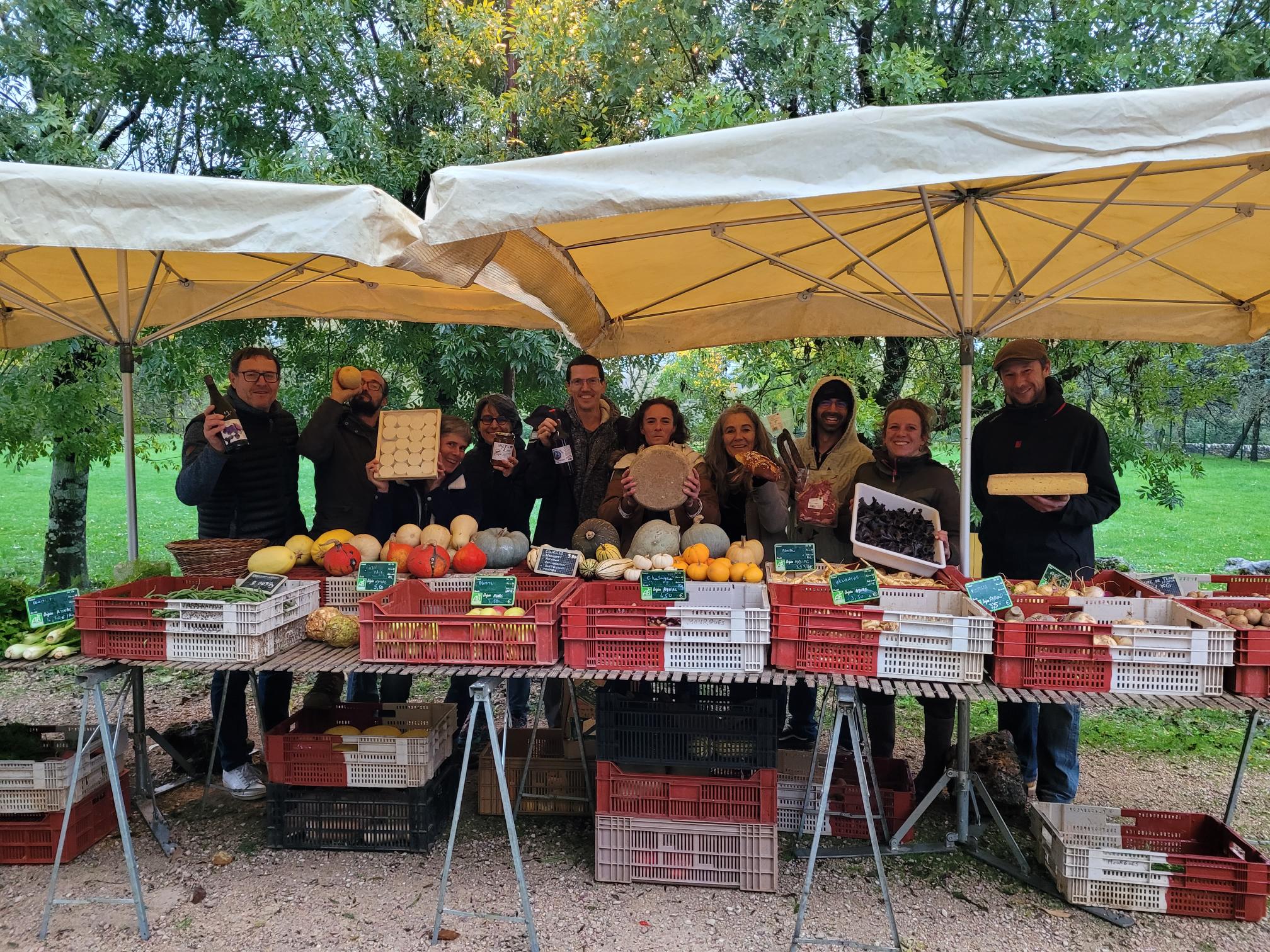 Marché de Producteurs Bio et locaux à Théminettes, Théminettes - photo 4