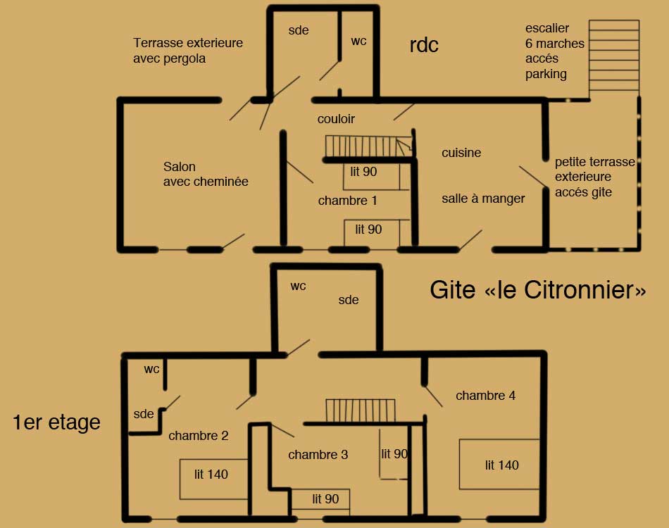 Gite Le Citronnier-Les gites du Pech de Compassy, Fajoles - photo 9