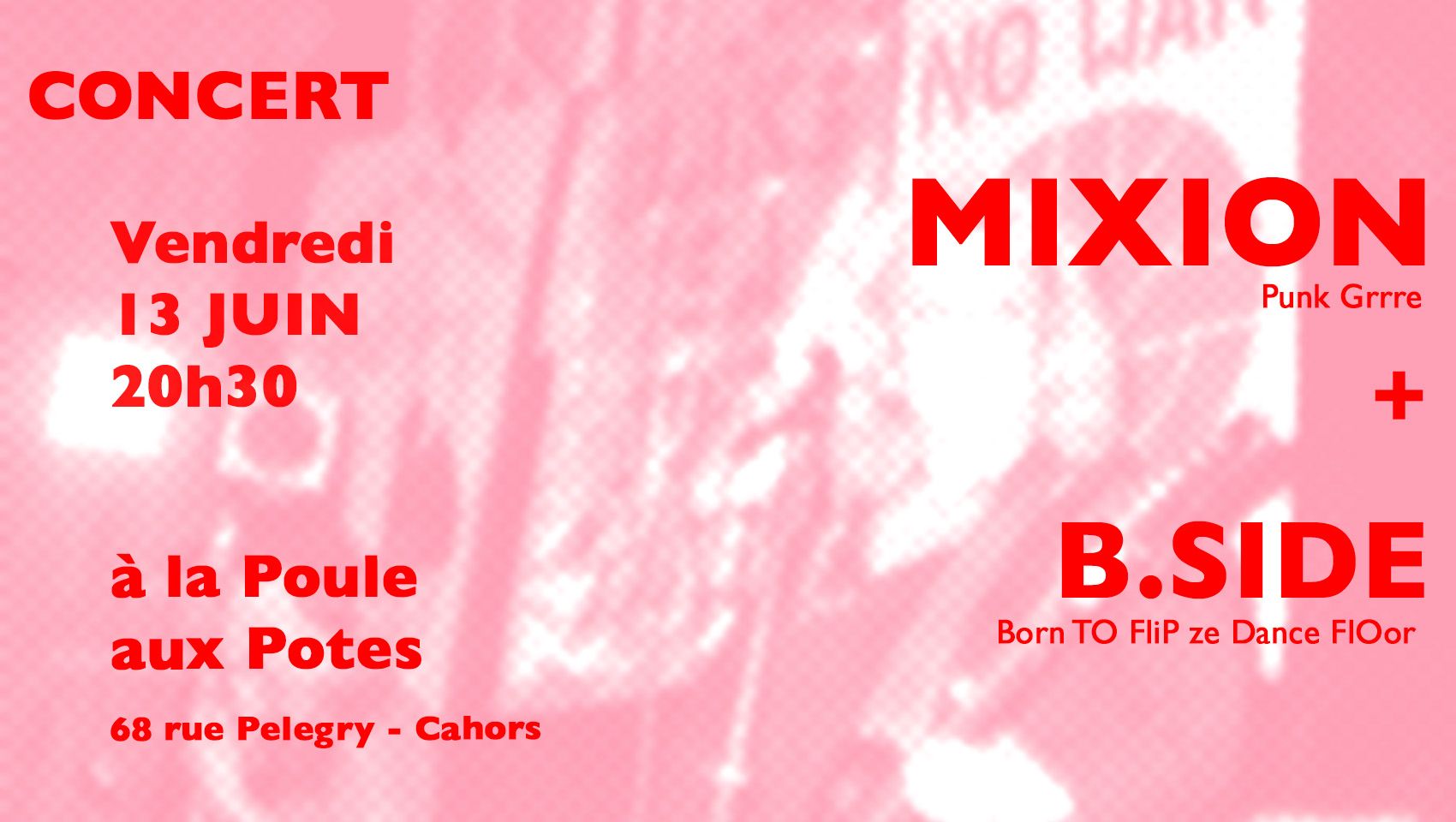 Concerts à La poule aux potes