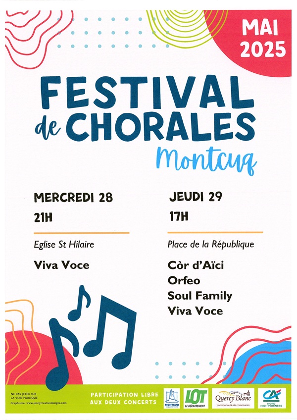 Festival des chorales à Montcuq