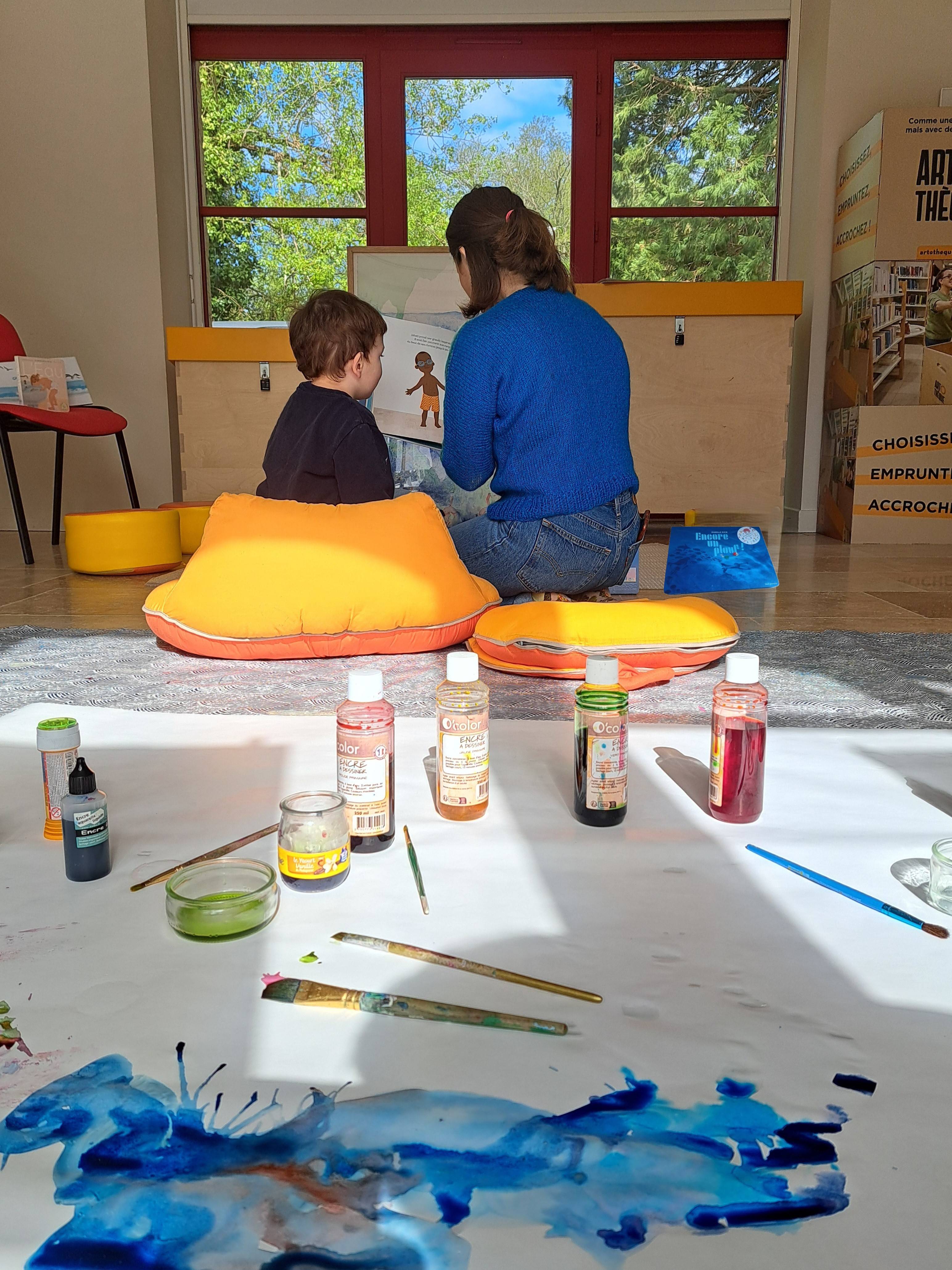 Atelier enfant "Raconte moi un tableau" à Frayssinet-le-Gélat