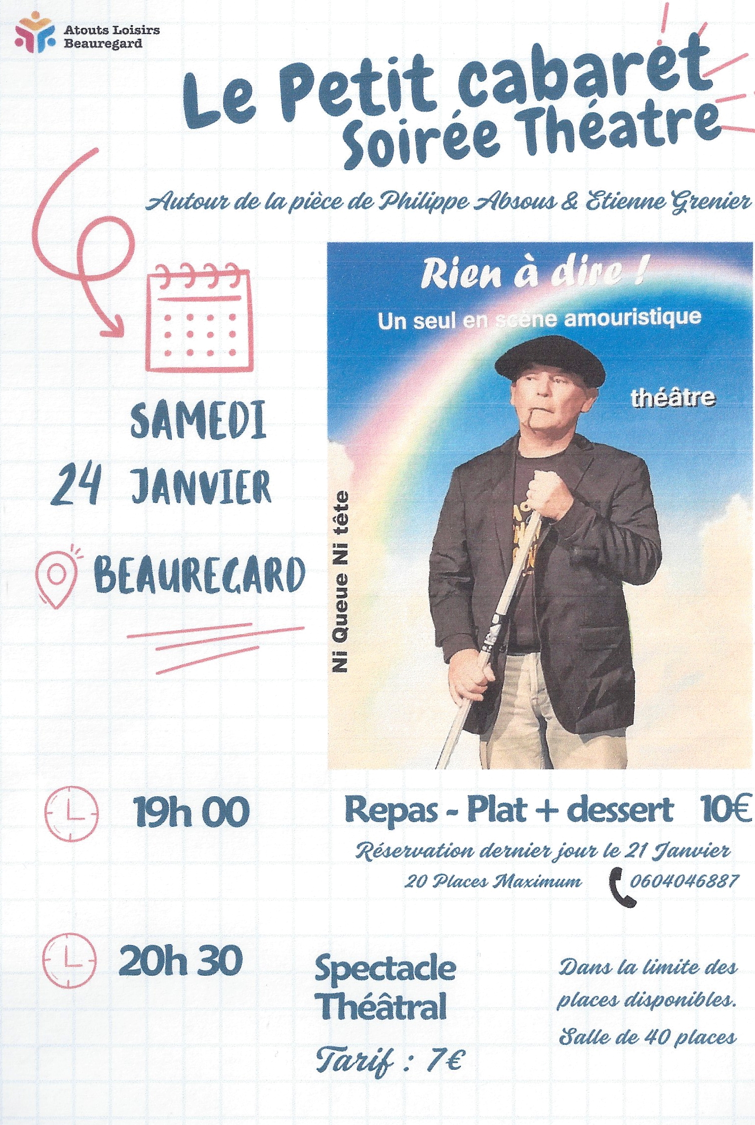 Théâtre : "Rien a dire" par le collectif Ni Queue Ni Tête
