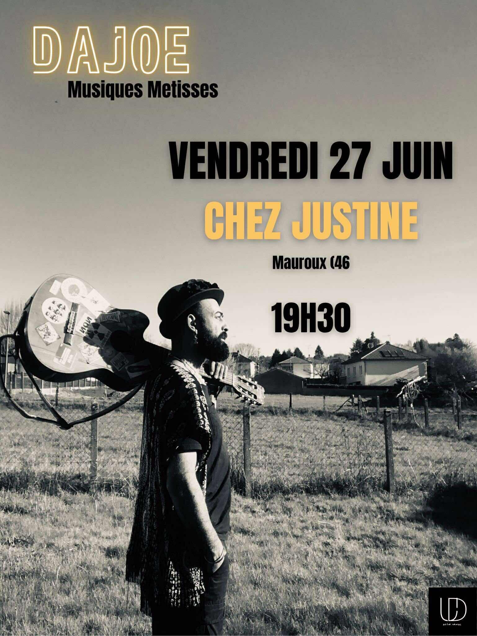 Concert "Chez Justine": Dajoe