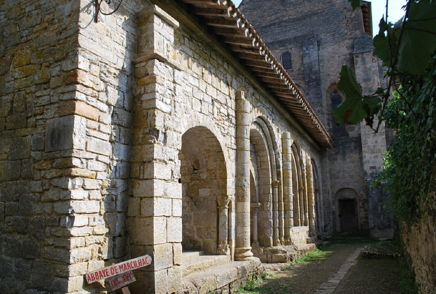 Journées du patrimoine, visite de l’abbaye de Marcilhac