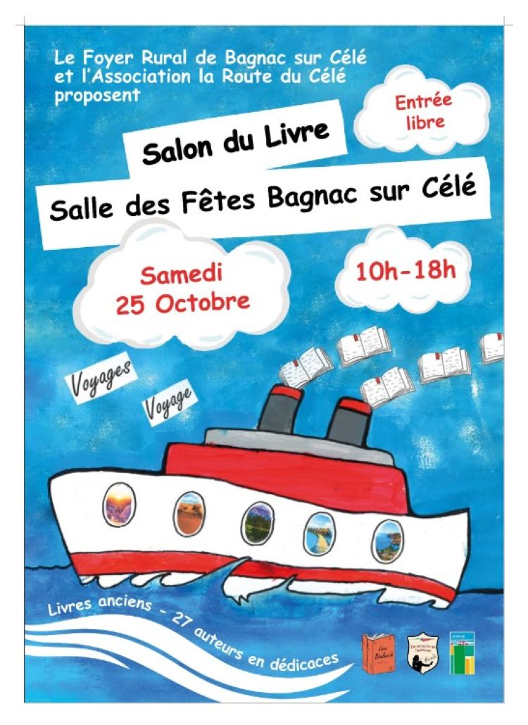 Salon du Livre en vallée du Célé à Bagnac-sur-Célé