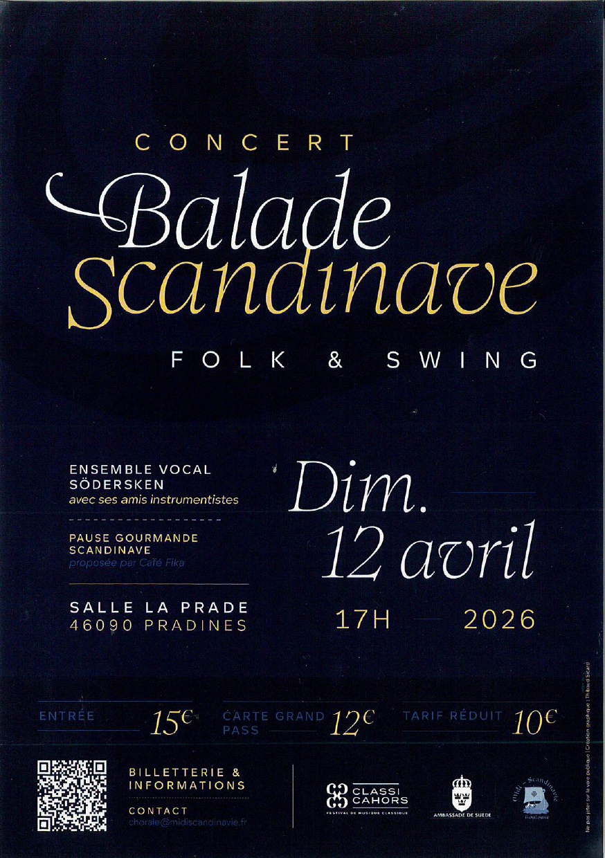 Concert balade Scandinave à la Prade
