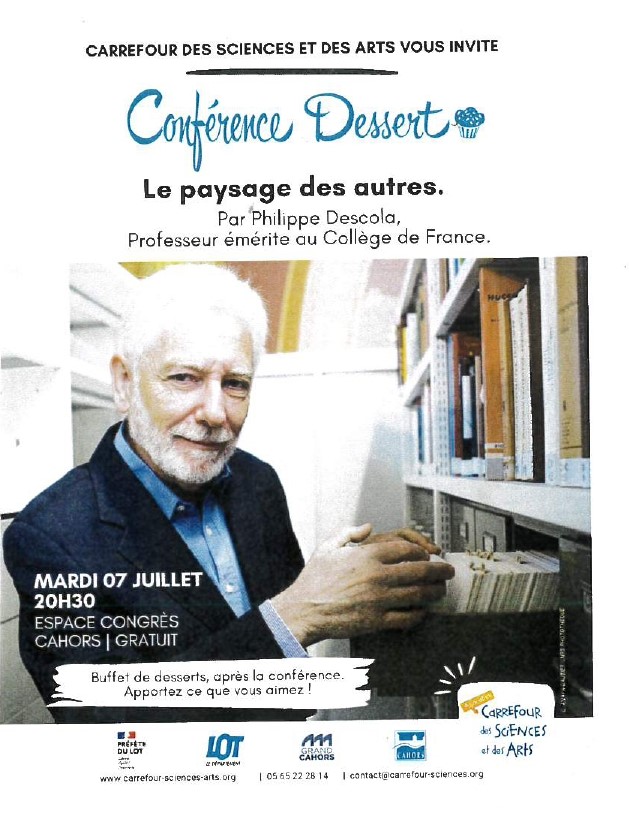 Conférence Dessert avec Carrefour des Sciences et des Arts : "Le paysage des autres