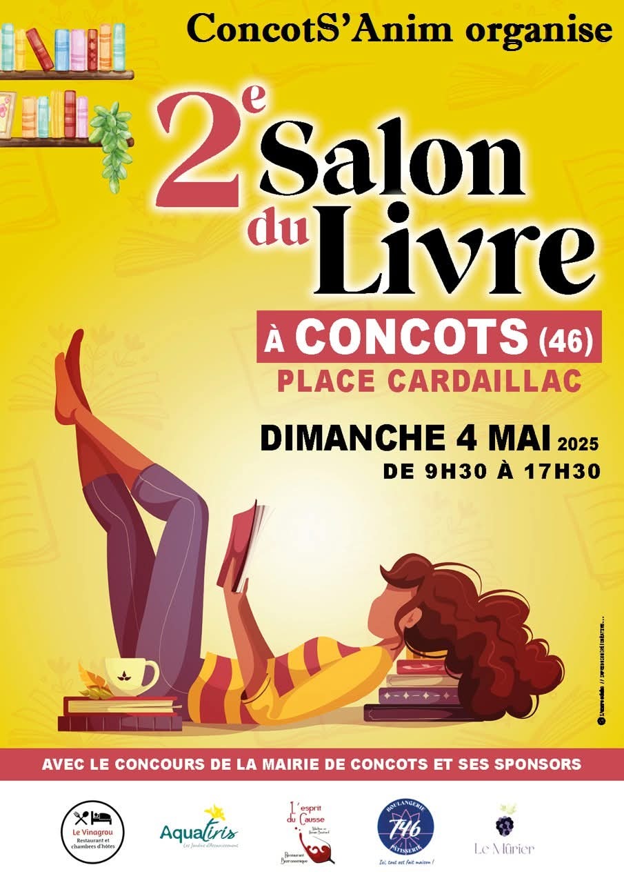 2ème Salon du Livre et de la BD à Concots