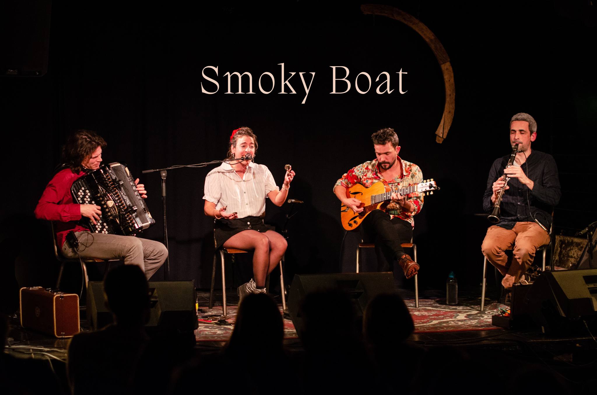 Concert à la Librairie Livres Books & Co  avec Smoky Boat — visuel événement