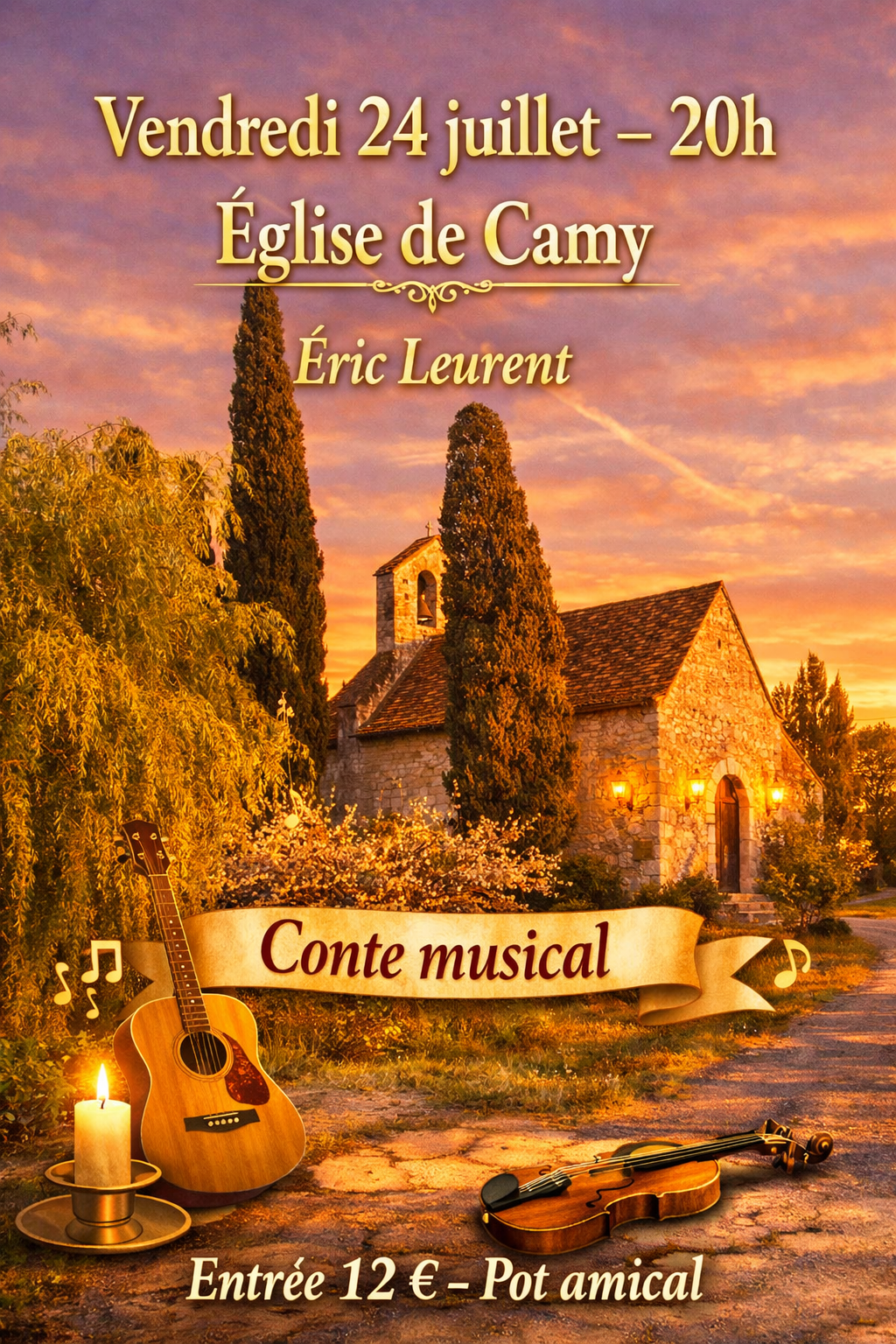 Conte musical — visuel événement
