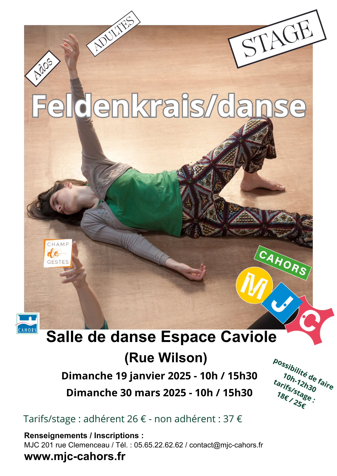 Stage Feldenkrais/Danse