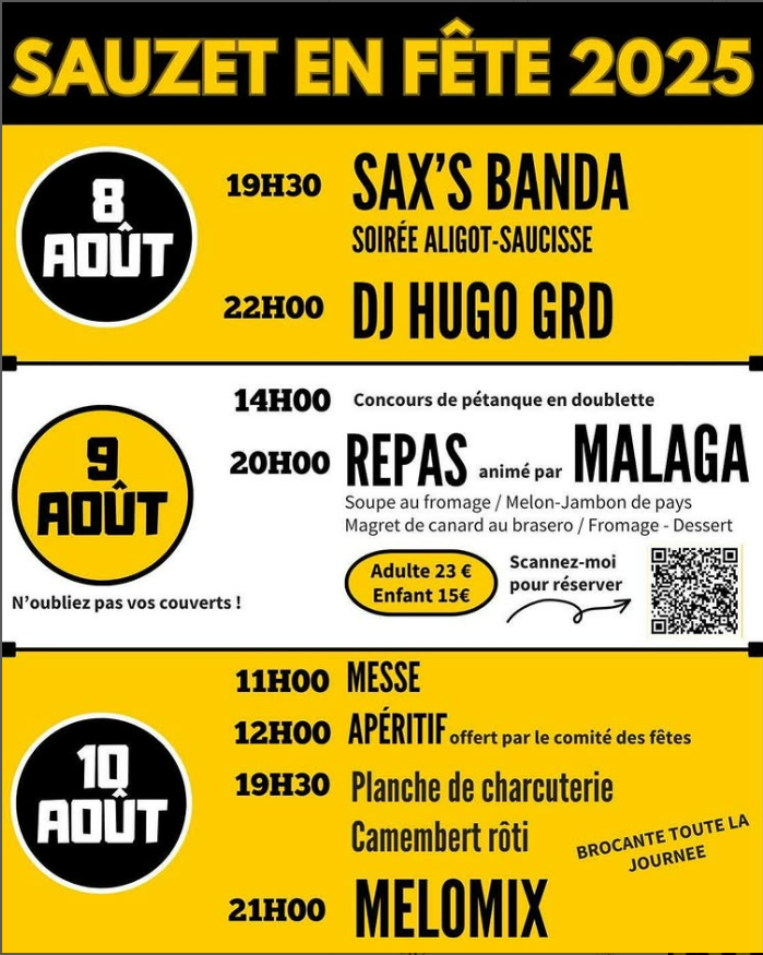 Sauzet en Fête