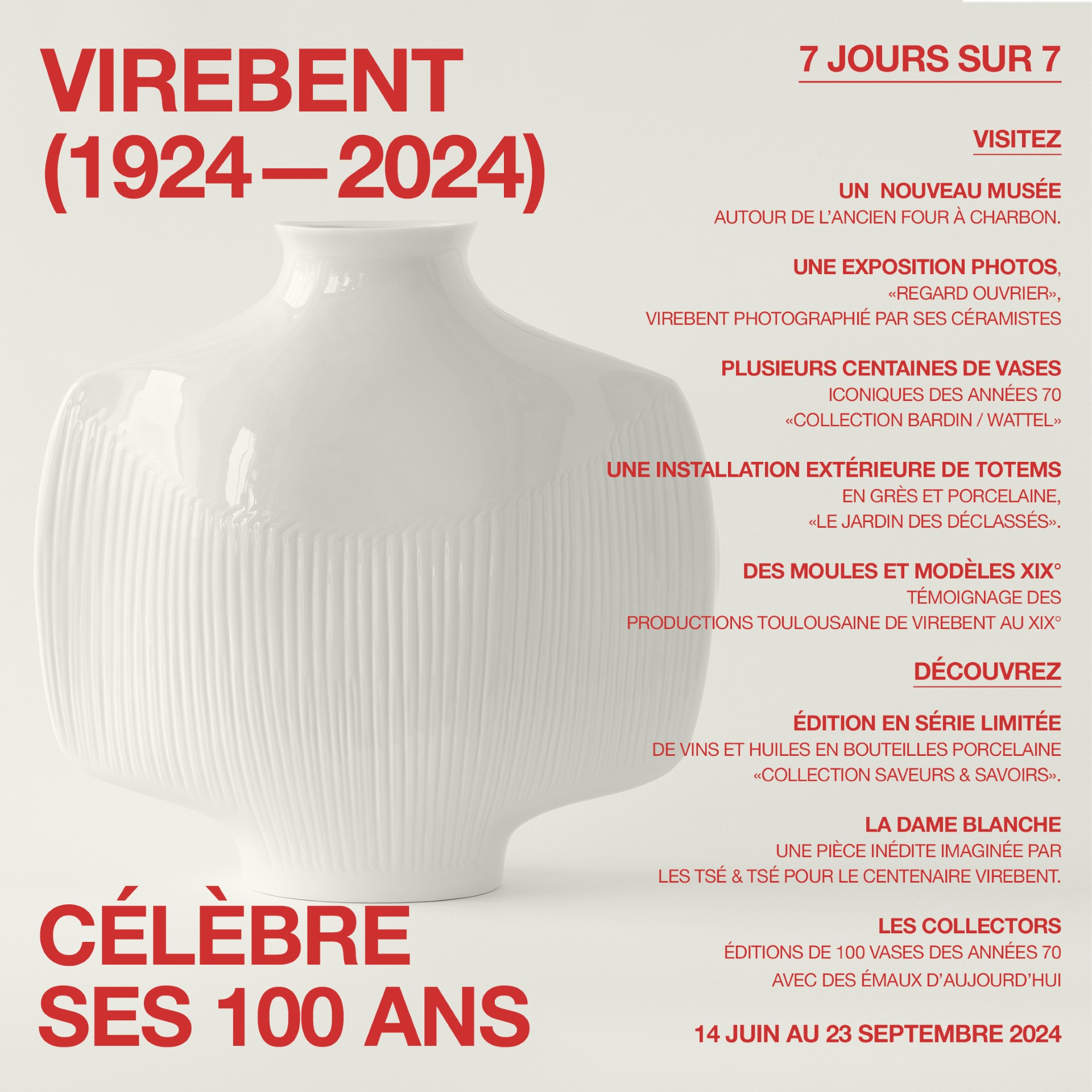1924 - 2024: Les 100 ans de Virebent: Exposition "Regard ouvrier"