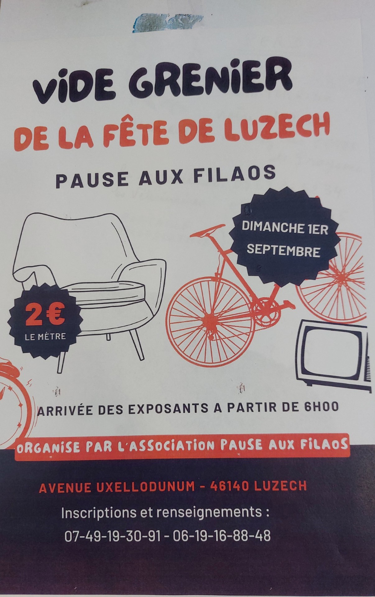 Vide-greniers de la fête de Luzech