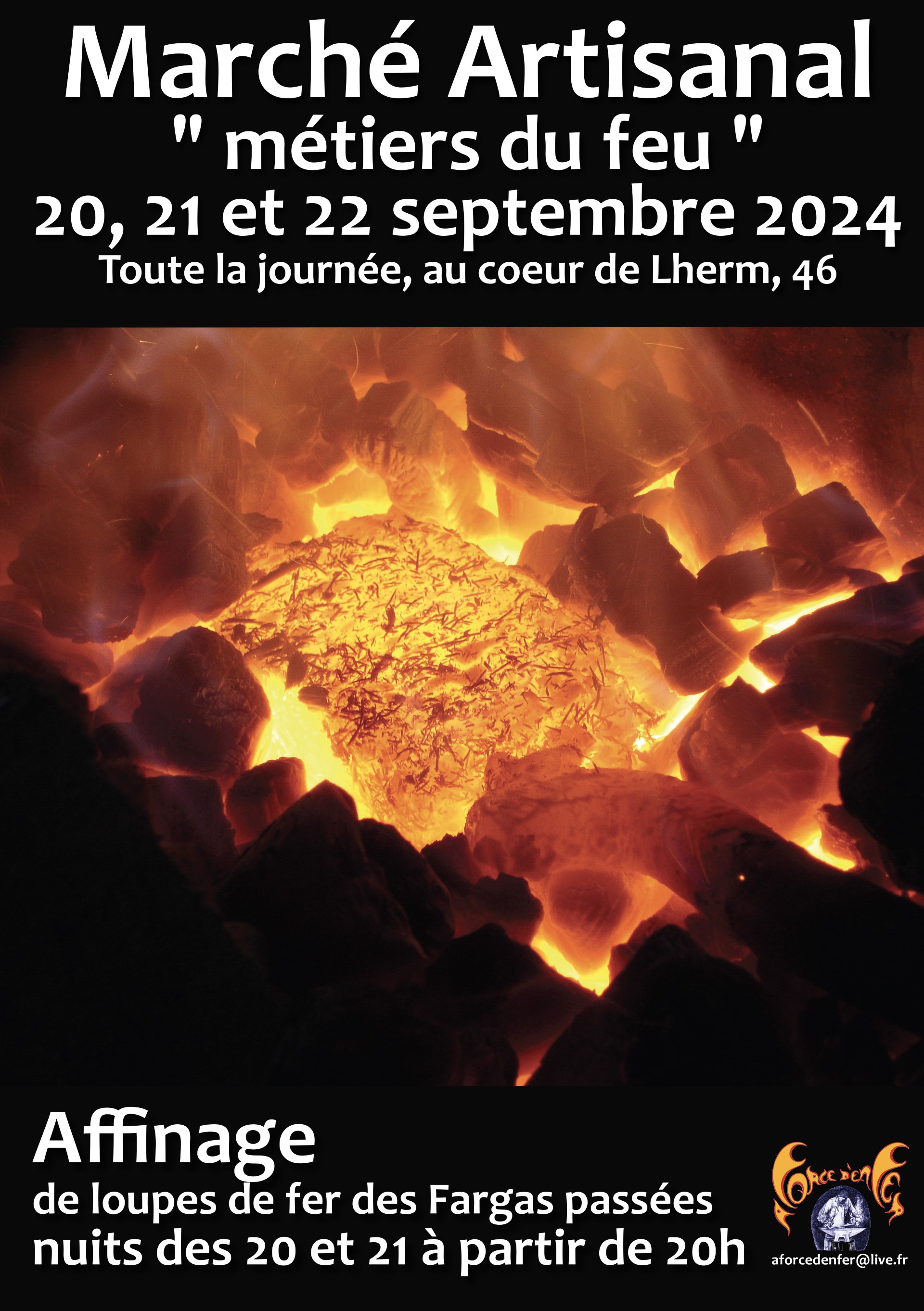 Marché artisanal "métiers du feu"