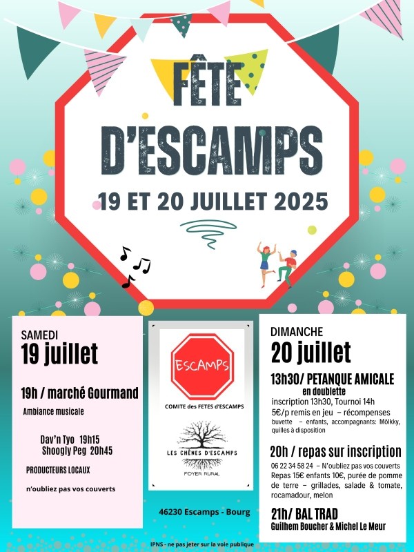 Fête d'Escamps