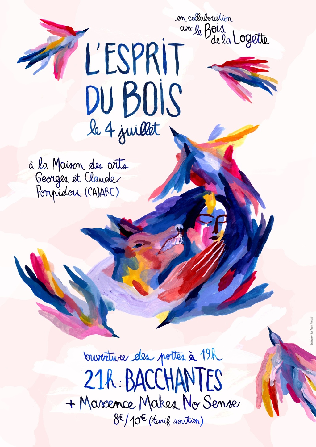 Vernissage - Concert"l'esprit du Bois", Magcp Cajarc