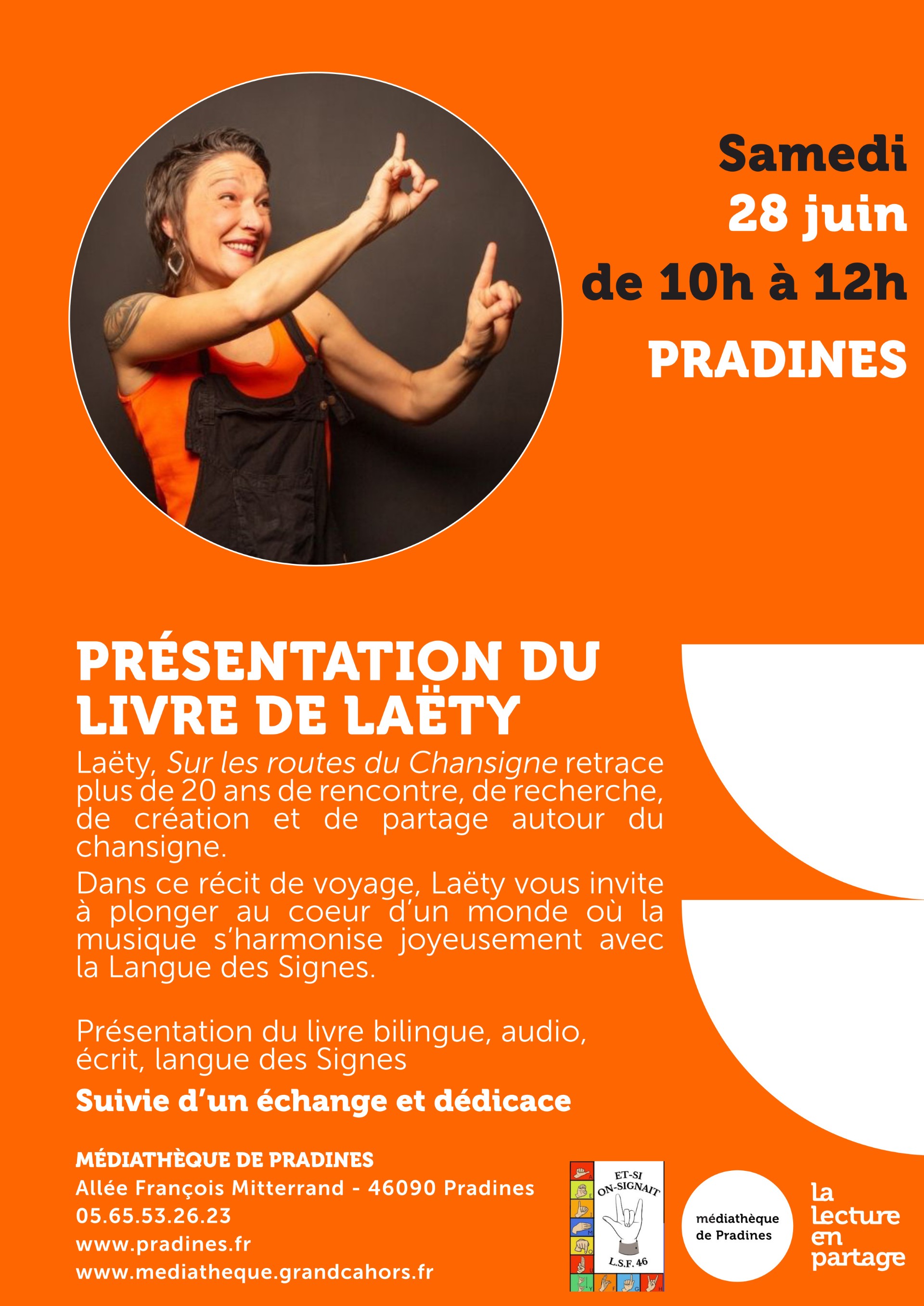 Présentation du livre de Laëty