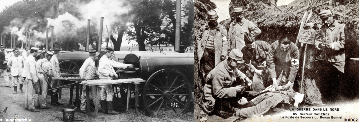 Conférence - Le service de santé dans la zone des armées pendant la guerre de 1914-1918