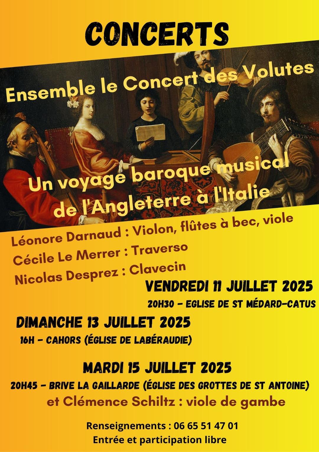 Un voyage baroque musical de l’Angleterre à l’Italie