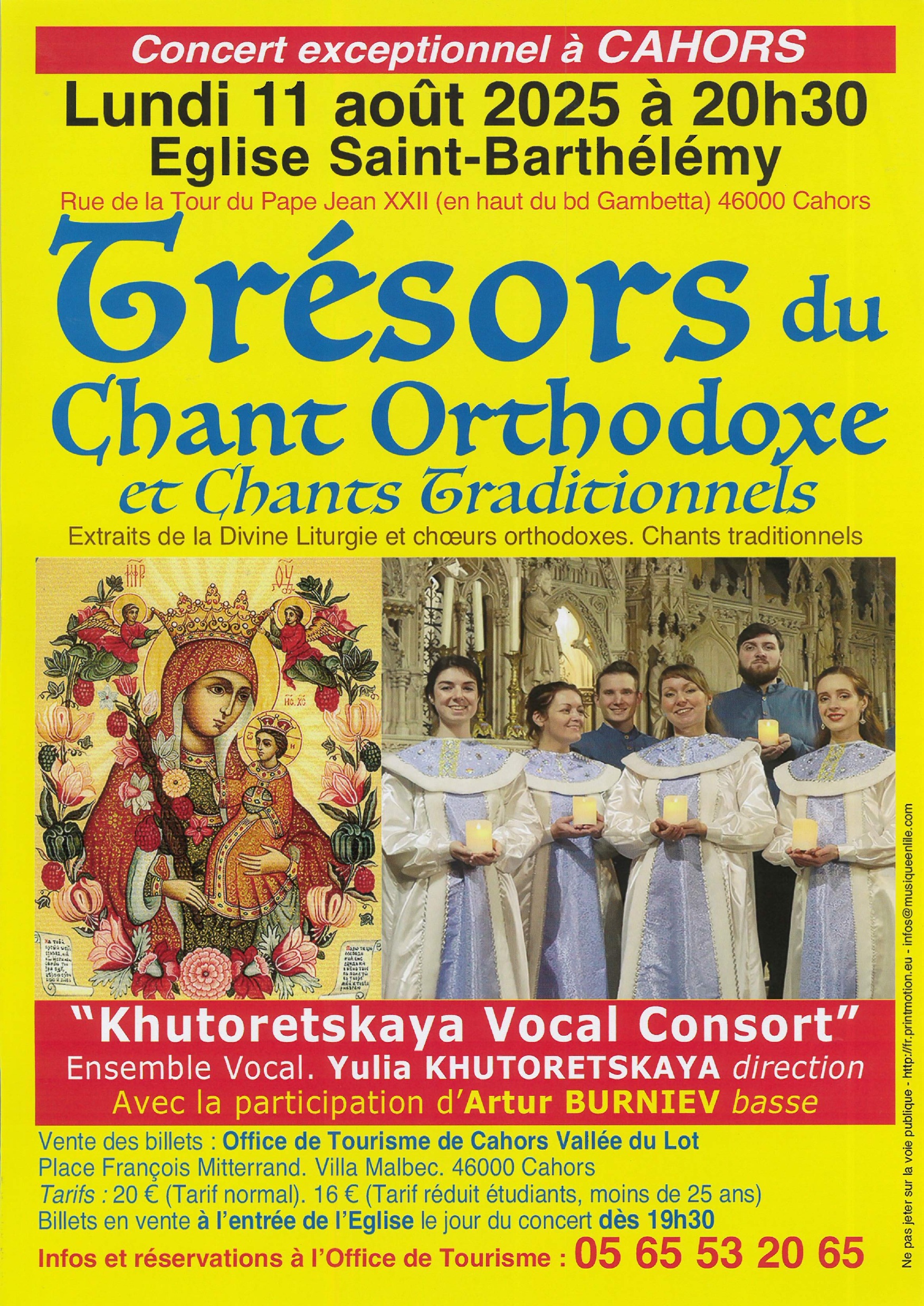 Trésor du Chant Orthodoxe et chants traditionnels