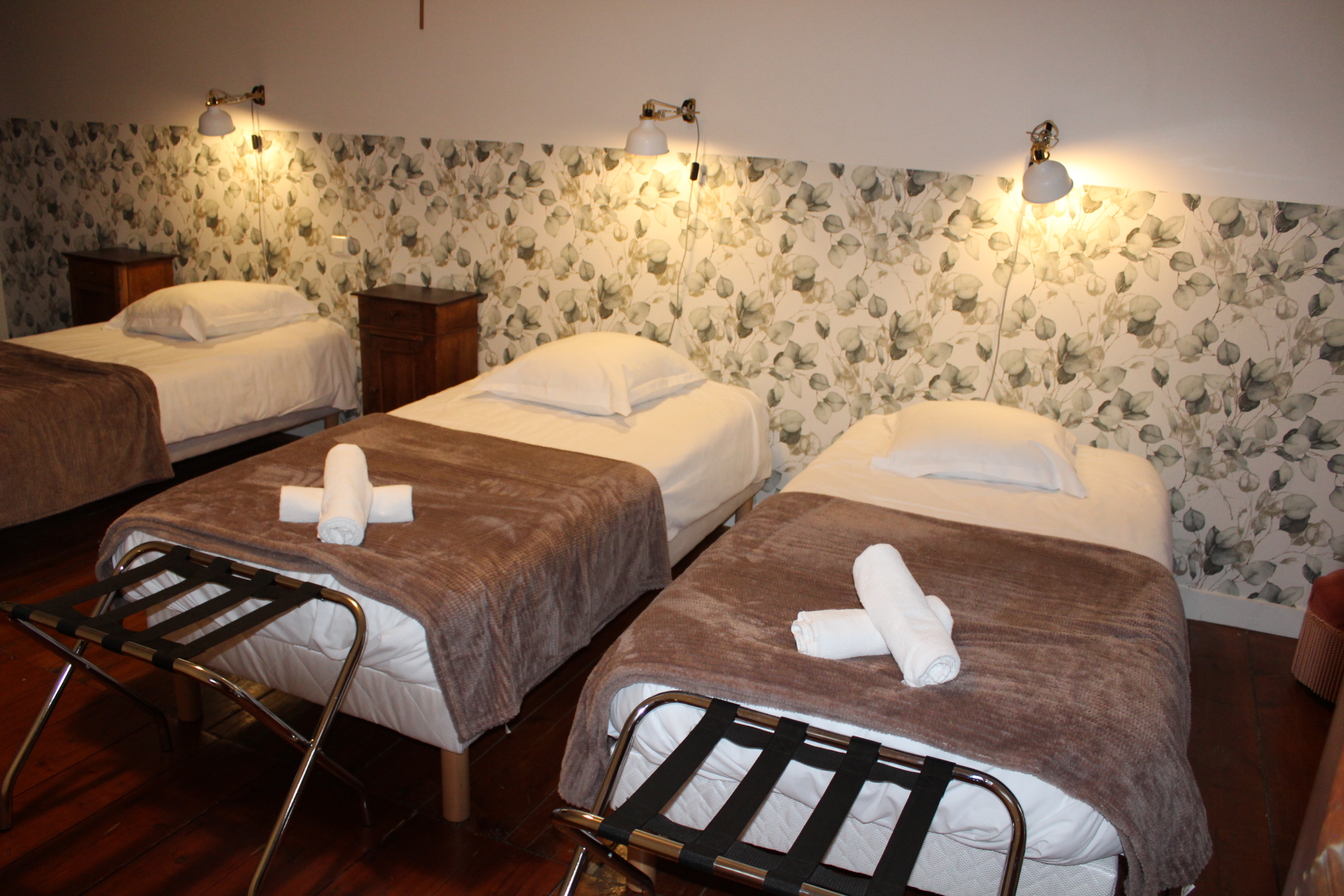 triple avec 3 lits simples