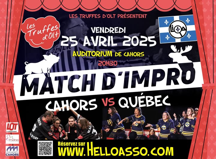 Théâtre d'improvisation à l'Auditorium