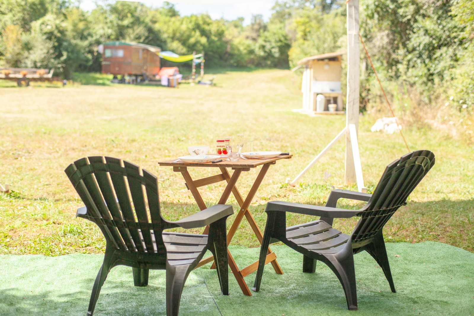 Domaine du Dantou : caravane, Saint-Cirq-Madelon - photo 5