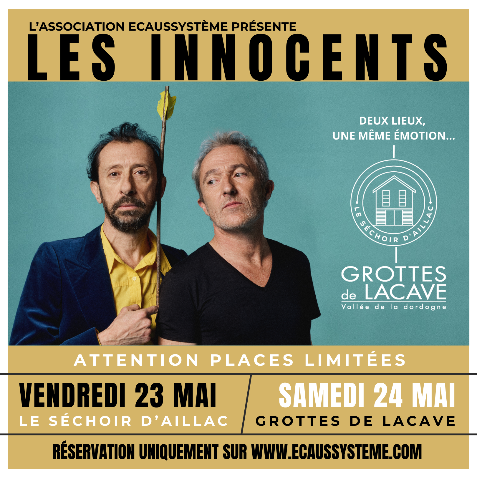 Concert des Innocents aux Grottes de Lacave - COMPLET