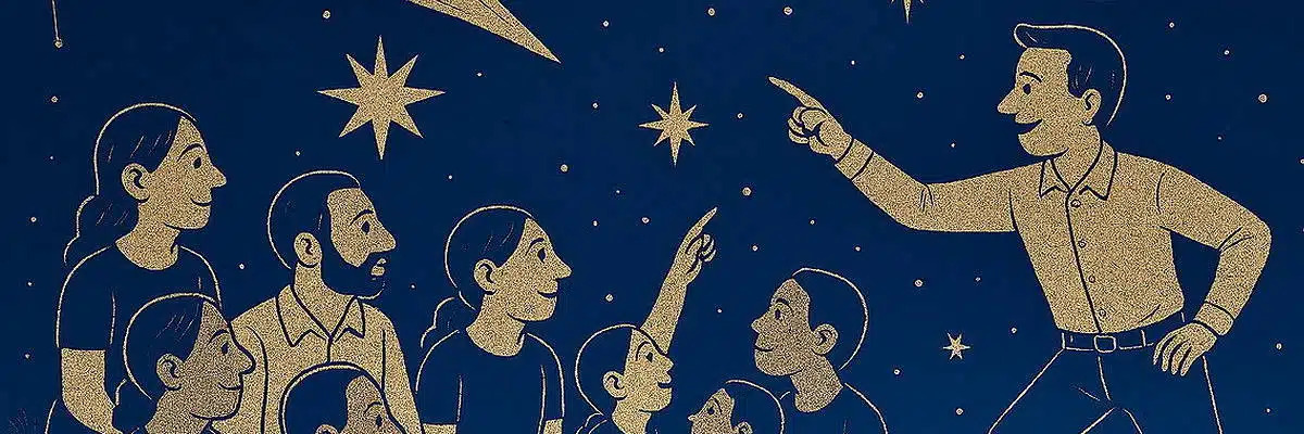 Veillée étoilée avec les chemins de Colin