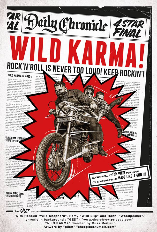 Concert au camping l'Evasion: Wild Karma